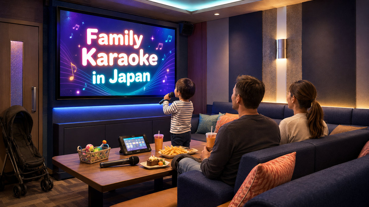 Japanese Karaoke for Families: A Perfect Rest Spot During Your Japan Trip